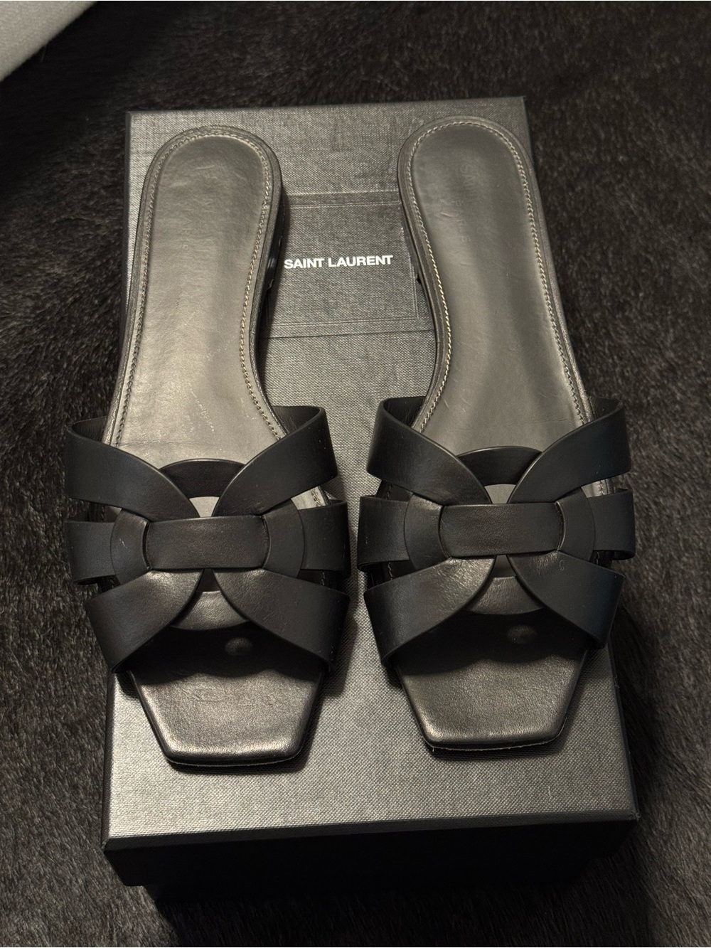SAINT LAURENT Tribute Sandals